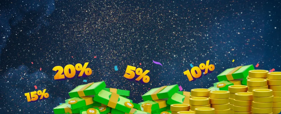 Bonus powitalny Bonus 50 zł bez depozytu + do 2500 zł i 250 Free Spinów - Total Casino